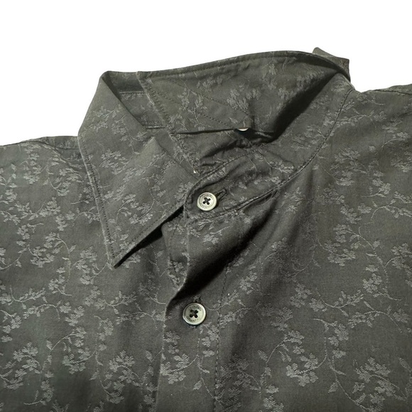 Calvin klein (EUC) 100% Cotton Men’s Long Sleeve Button Up Shirt, Size Large - Picture 9 of 10